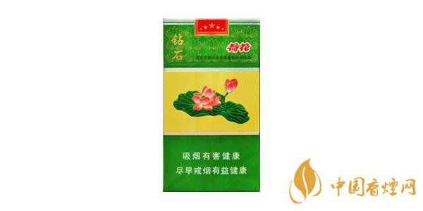 2025鉆石荷花香煙多少錢一包 鉆石荷花香煙價(jià)格表和圖片
